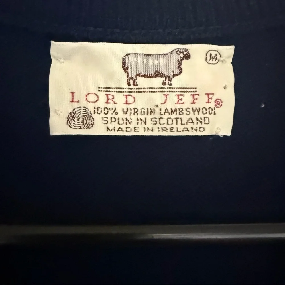 Lord Jeff Academia Preppy Scotland Lambswool Argyle Sweater Vest Blue Red Green